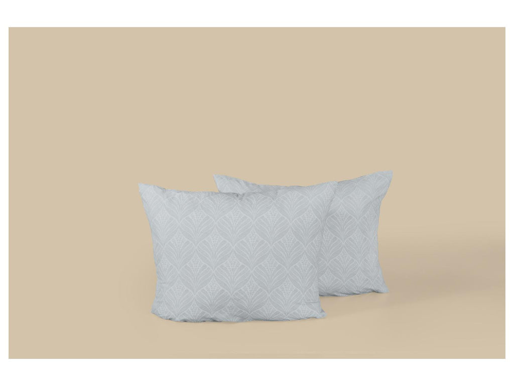 Lot de 2 taies d’oreillers en coton mélangé, 50 x 70 cm
