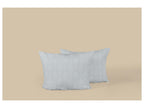 Lot de 2 taies d’oreillers en coton mélangé, 50 x 70 cm