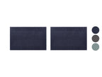 Lot de 2 tapis de douche en éponge