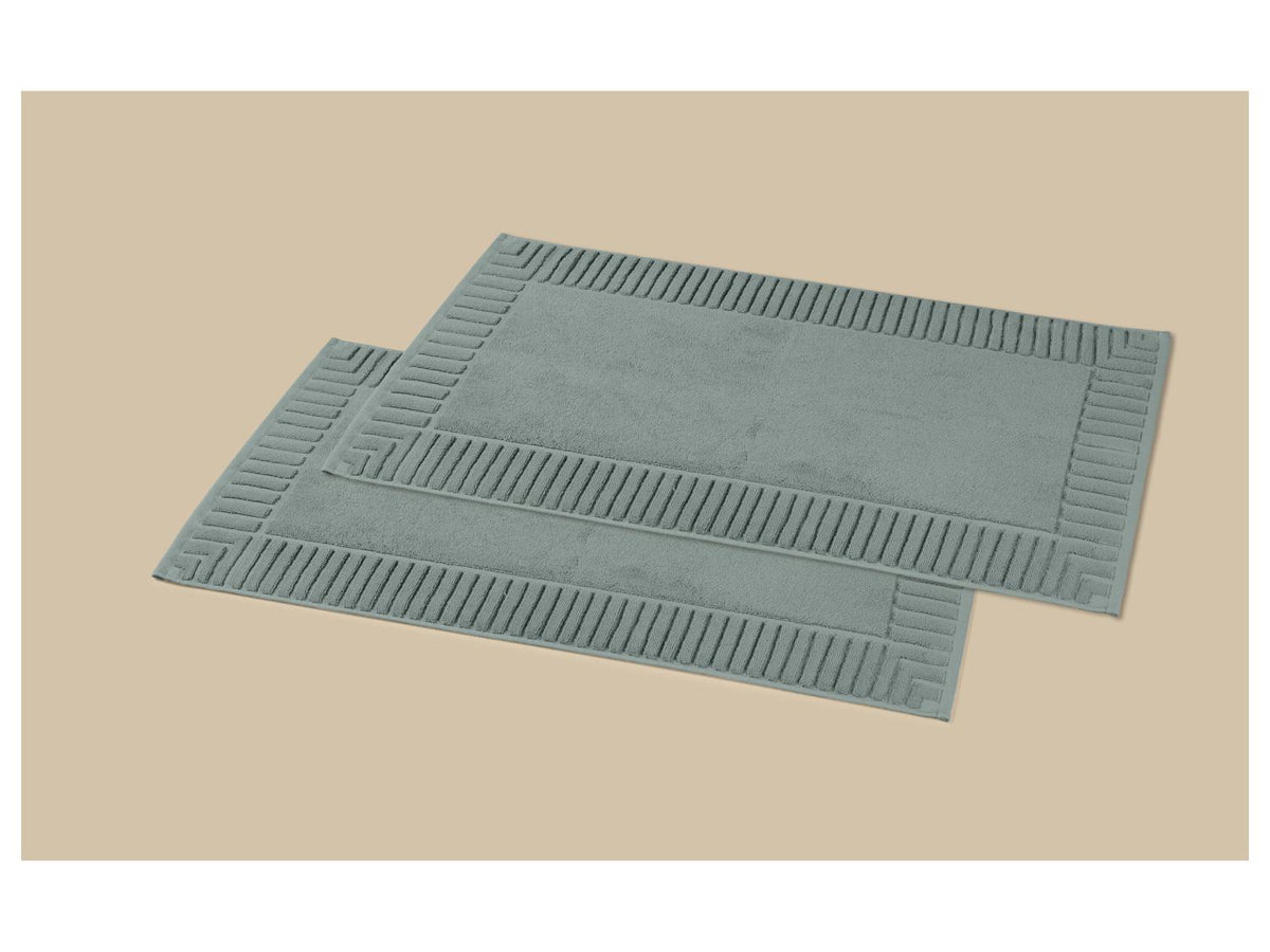 Lot de 2 tapis de douche en éponge