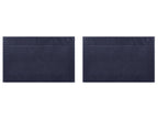 Lot de 2 tapis de douche en éponge