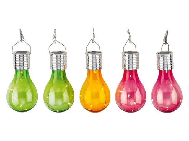Lot de 5 Ampoules solaires LED