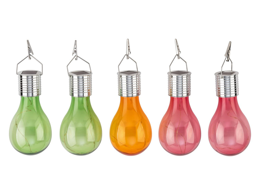 Lot de 5 Ampoules solaires LED