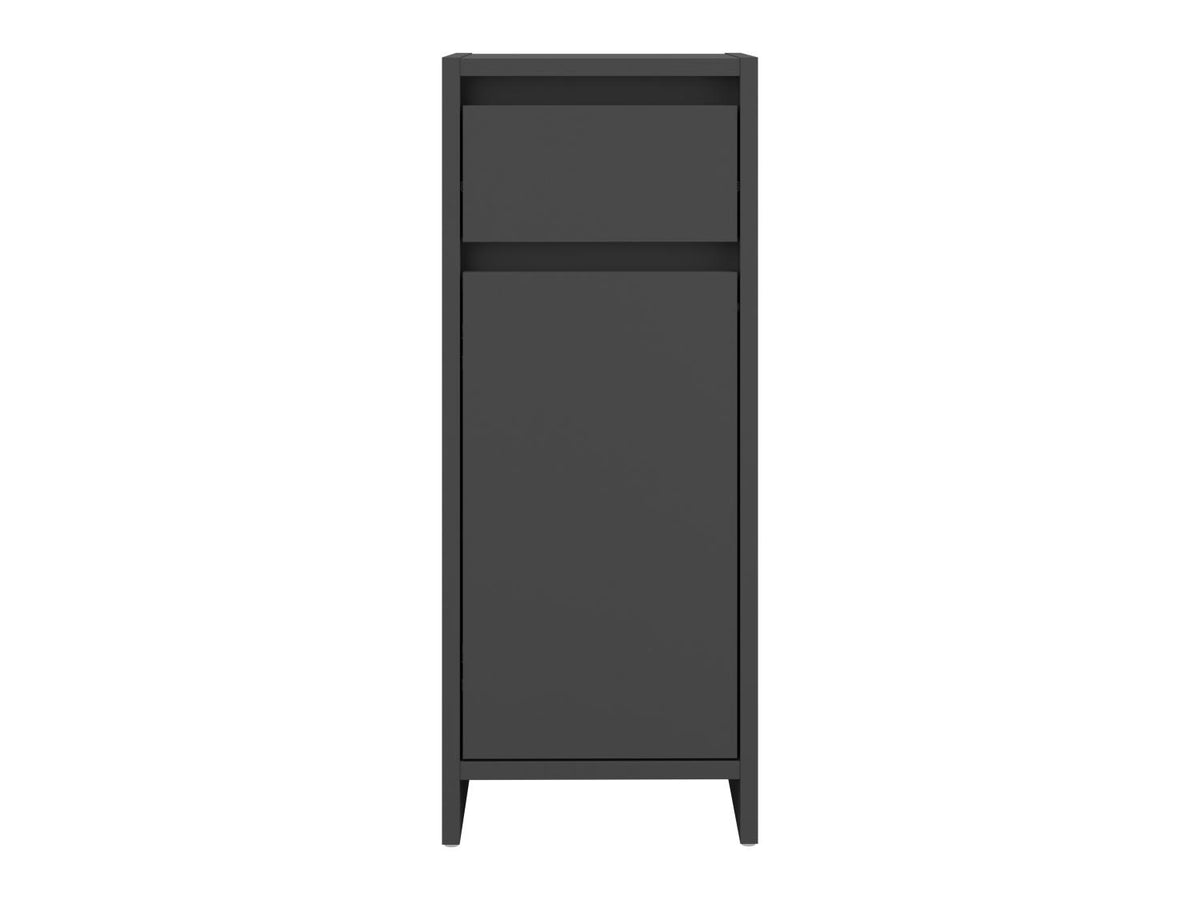 Meuble de salle de bains Oslo, 32 x 80 x 28 cm, anthracite