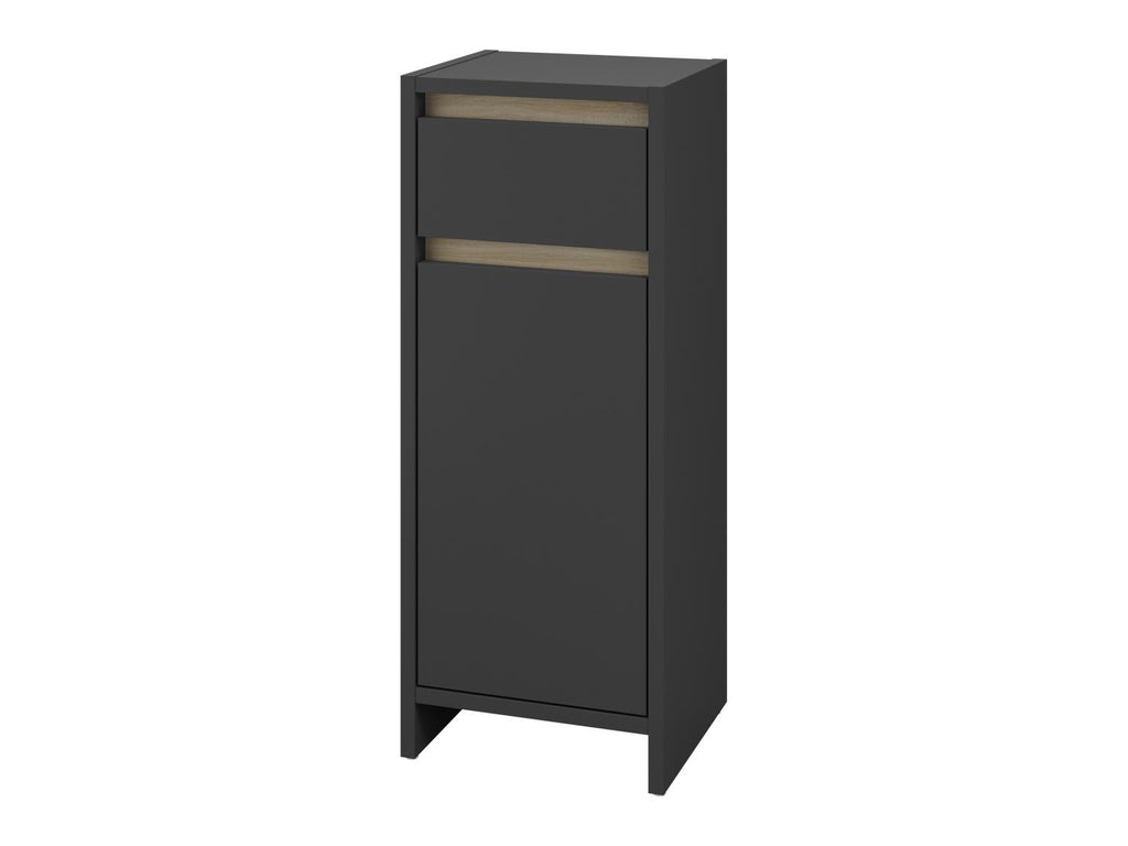 Meuble de salle de bains Oslo, 32 x 80 x 28 cm, anthracite