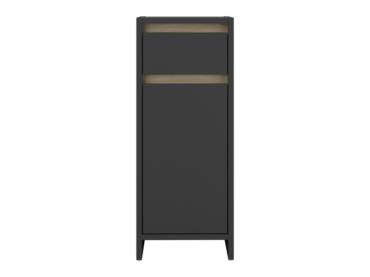Meuble de salle de bains Oslo, 32 x 80 x 28 cm, anthracite