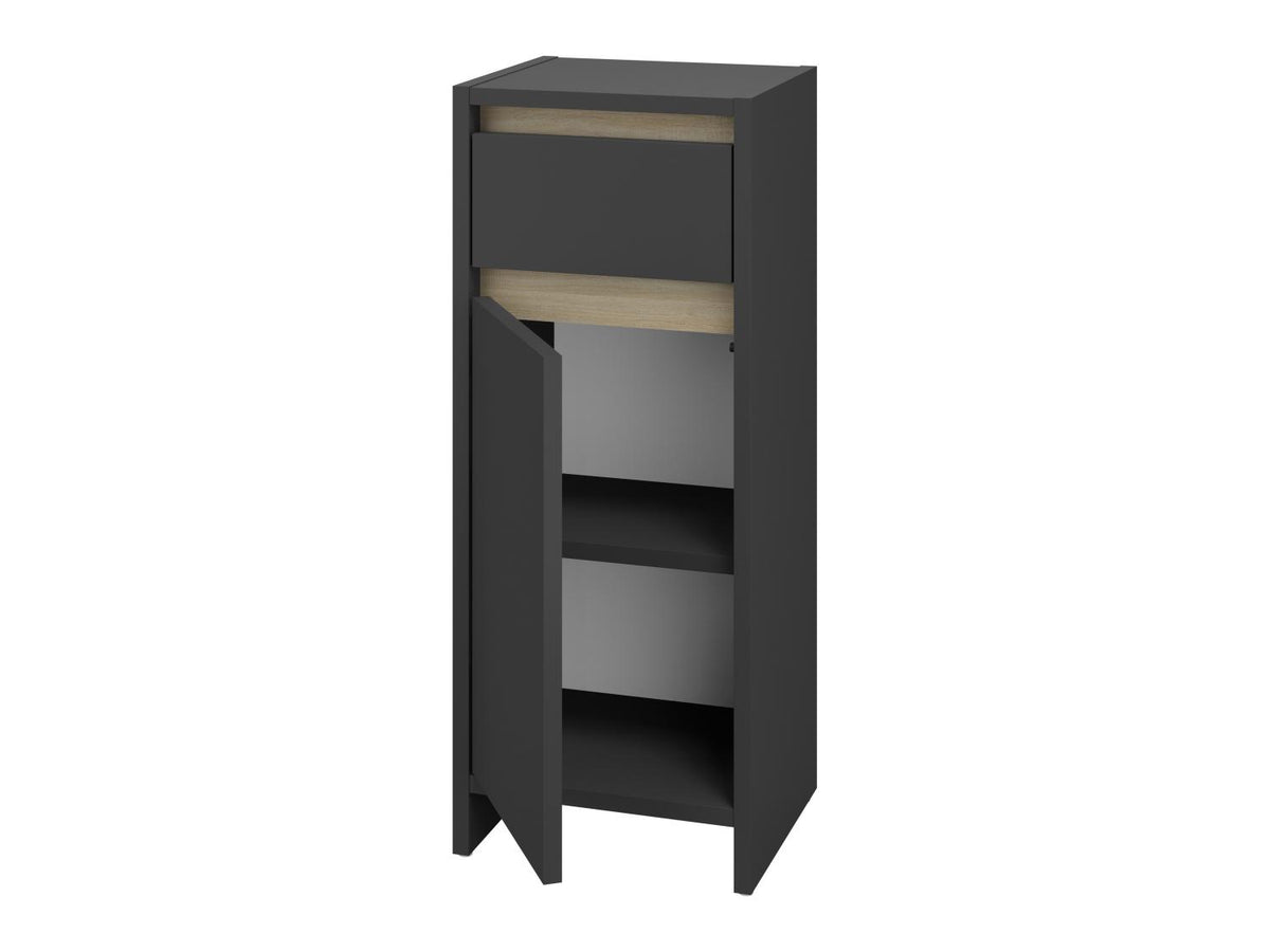 Meuble de salle de bains Oslo, 32 x 80 x 28 cm, anthracite
