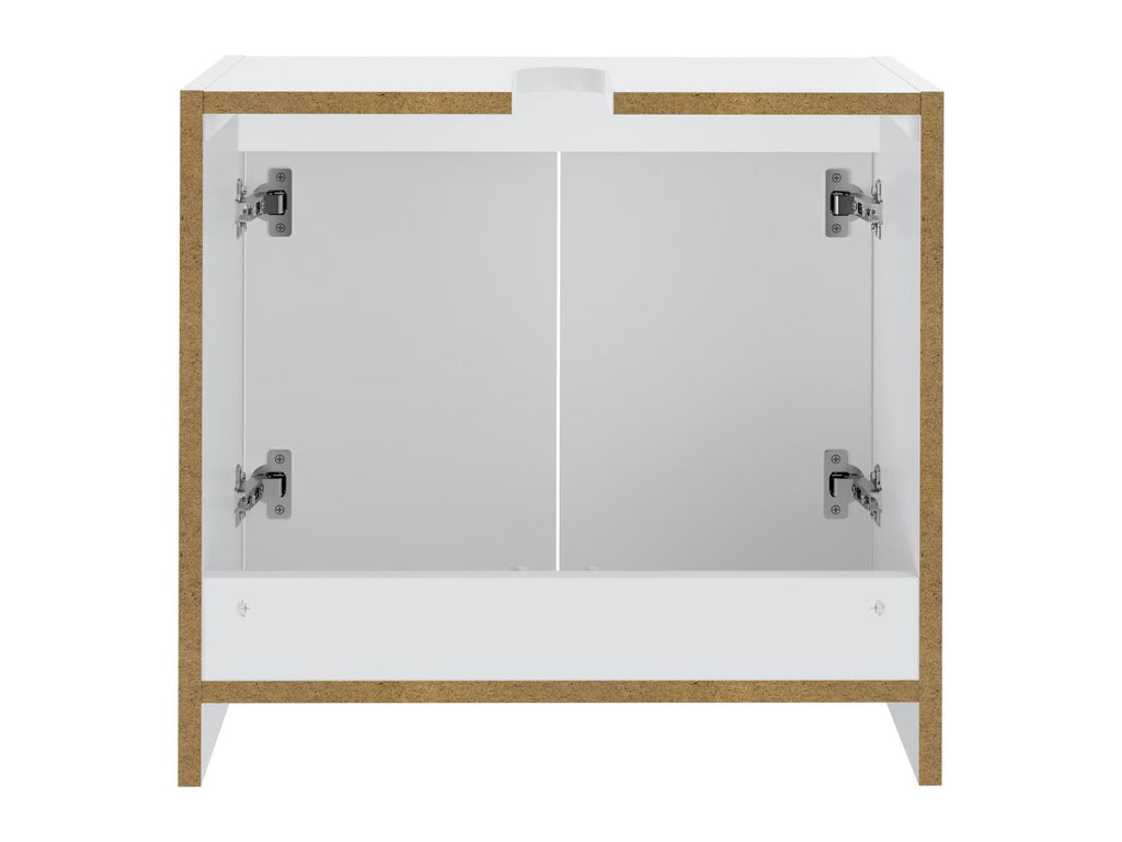 Meuble sous-vasque Oslo, 60 x 55 x 28 cm, blanc