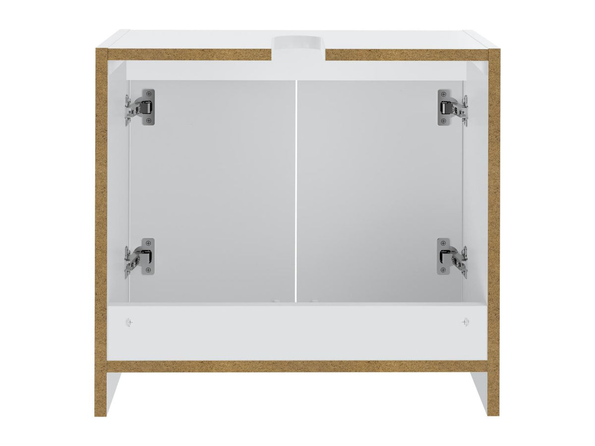 Meuble sous-vasque Oslo, 60 x 55 x 28 cm, blanc