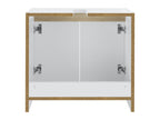 Meuble sous-vasque Oslo, 60 x 55 x 28 cm, blanc