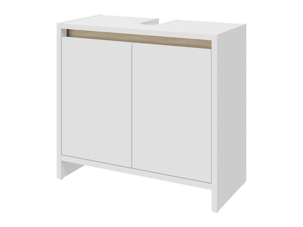 Meuble sous-vasque Oslo, 60 x 55 x 28 cm, blanc