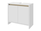 Meuble sous-vasque Oslo, 60 x 55 x 28 cm, blanc