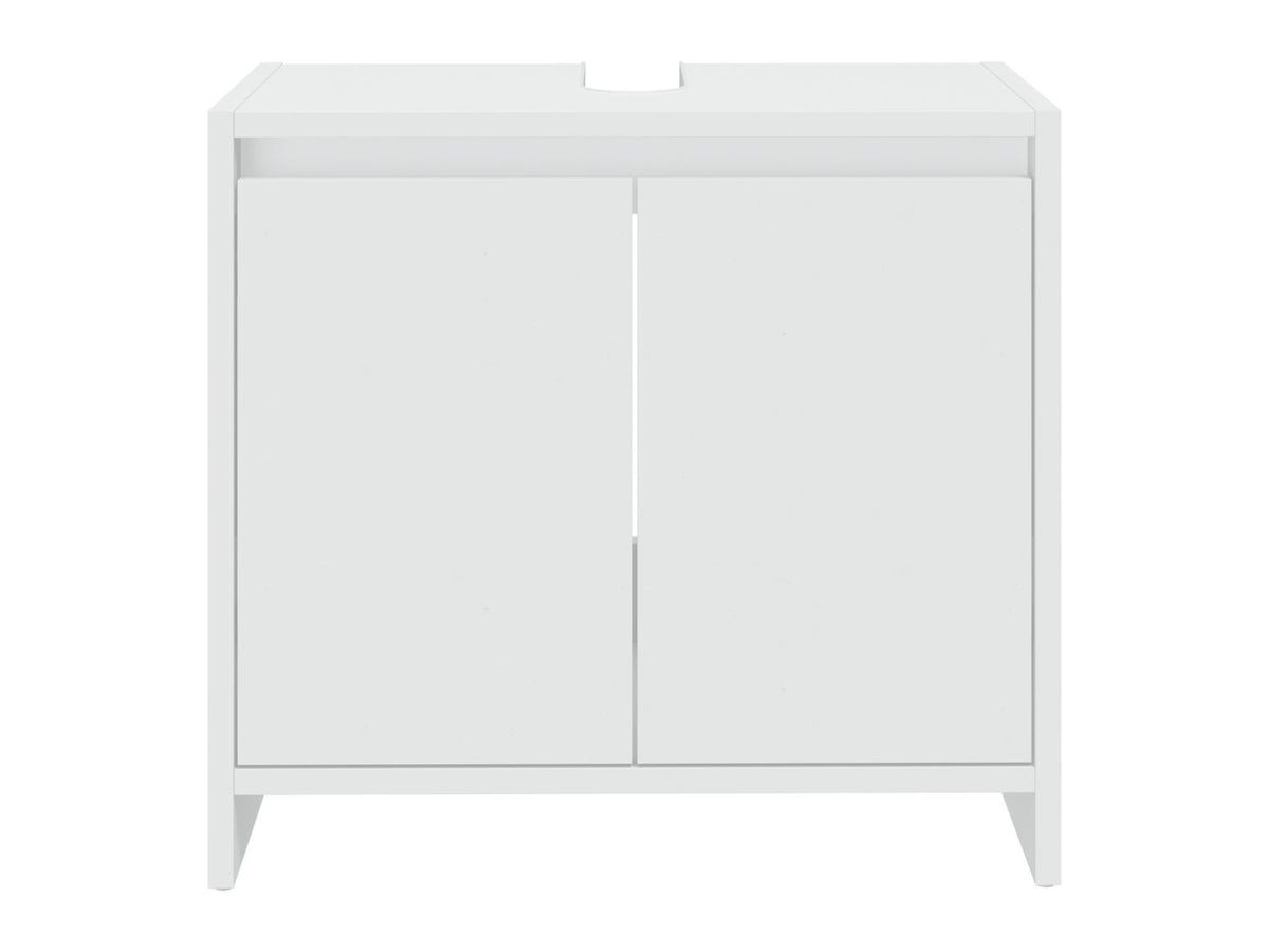 Meuble sous-vasque Oslo, 60 x 55 x 28 cm, blanc
