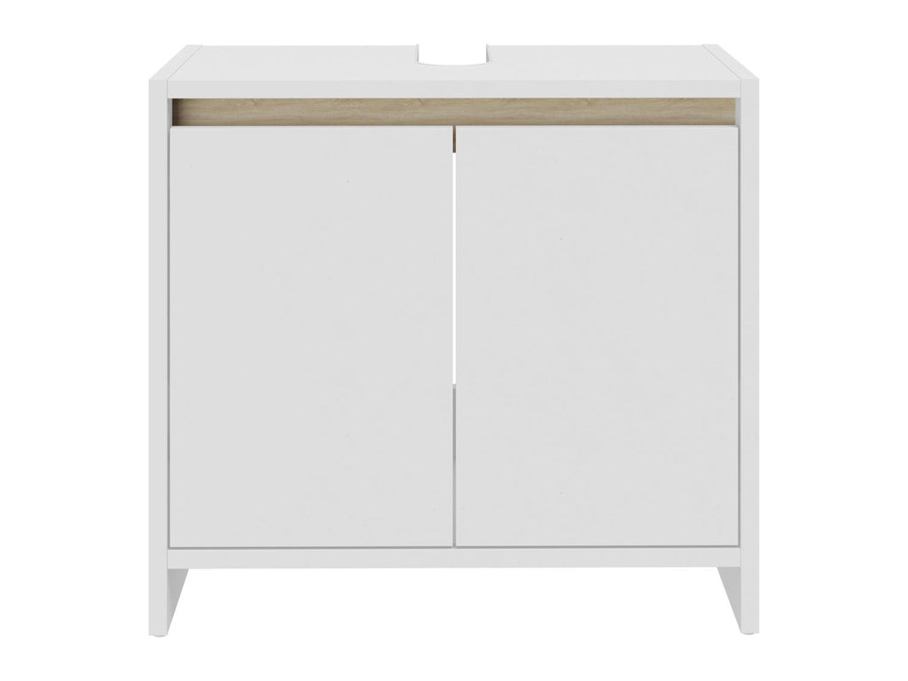 Meuble sous-vasque Oslo, 60 x 55 x 28 cm, blanc