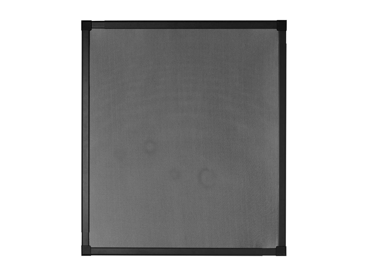 Moustiquaire de fenêtre télescopique en aluminium, 120x140 cm