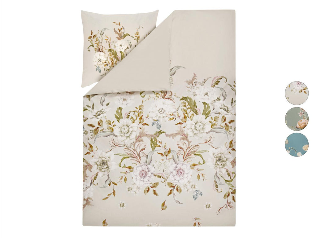 Parure de lit double face en satin, 140 x 200 cm