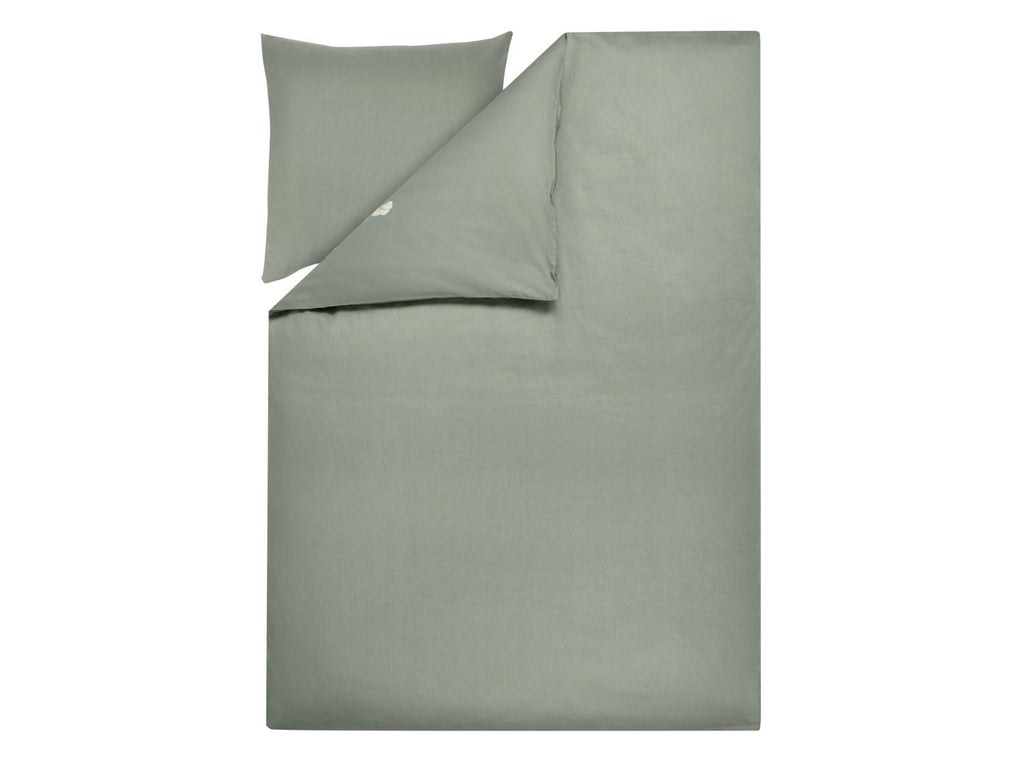 Parure de lit double face en satin, 140 x 200 cm