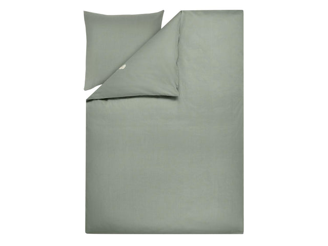 Parure de lit double face en satin, 140 x 200 cm