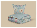 Parure de lit double face en satin microfibre, 140 x 200 cm