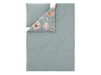Parure de lit double face en satin microfibre, 140 x 200 cm