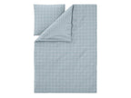 Parure de lit double face en satin microfibre, 140 x 200 cm