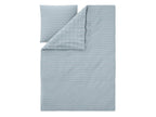 Parure de lit double face en satin microfibre, 140 x 200 cm