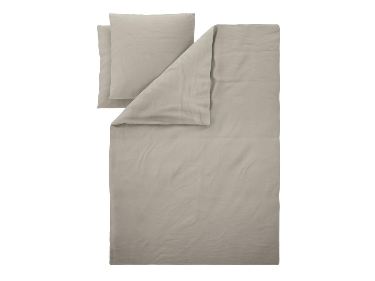 Parure de lit en coton et lin, 260 x 240 cm