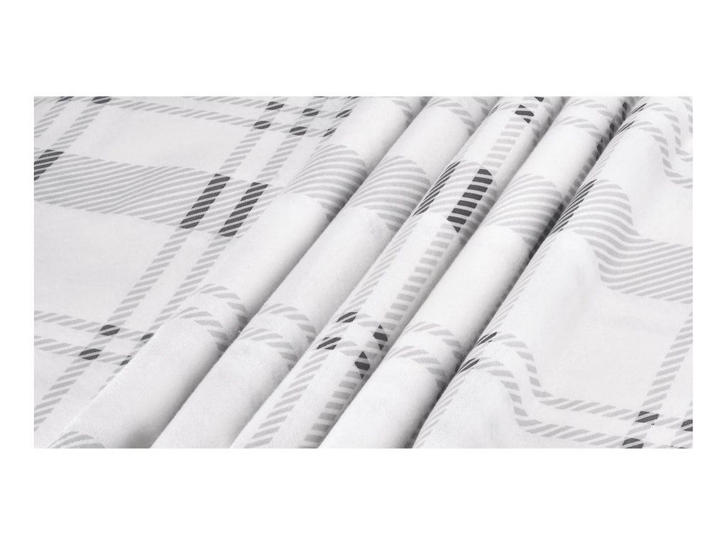 Parure de lit en flanelle ou parure de lit réversible en flanelle, 140 x 200 cm