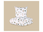 Parure de lit en flanelle ou parure de lit réversible en flanelle, 140 x 200 cm