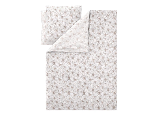 Parure de lit en flanelle ou parure de lit réversible en flanelle, 240 x 260 cm
