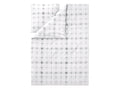 Parure de lit en flanelle ou parure de lit réversible en flanelle, 140 x 200 cm