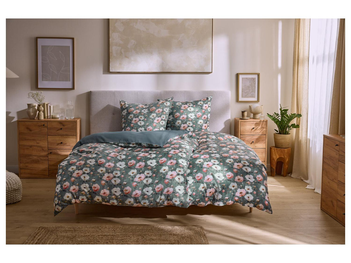 Parure de lit en satin, 140 x 200 cm