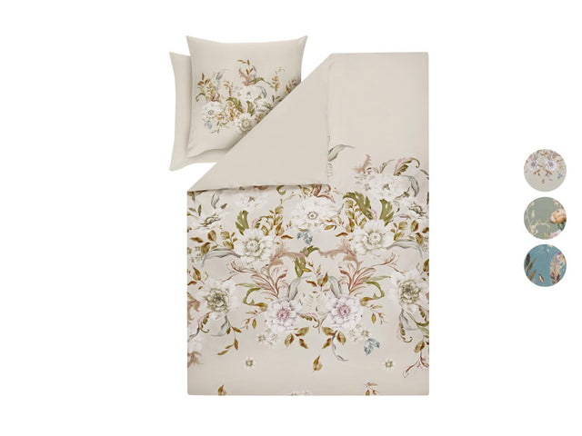 Parure de lit en satin de coton, 260 x 240 cm