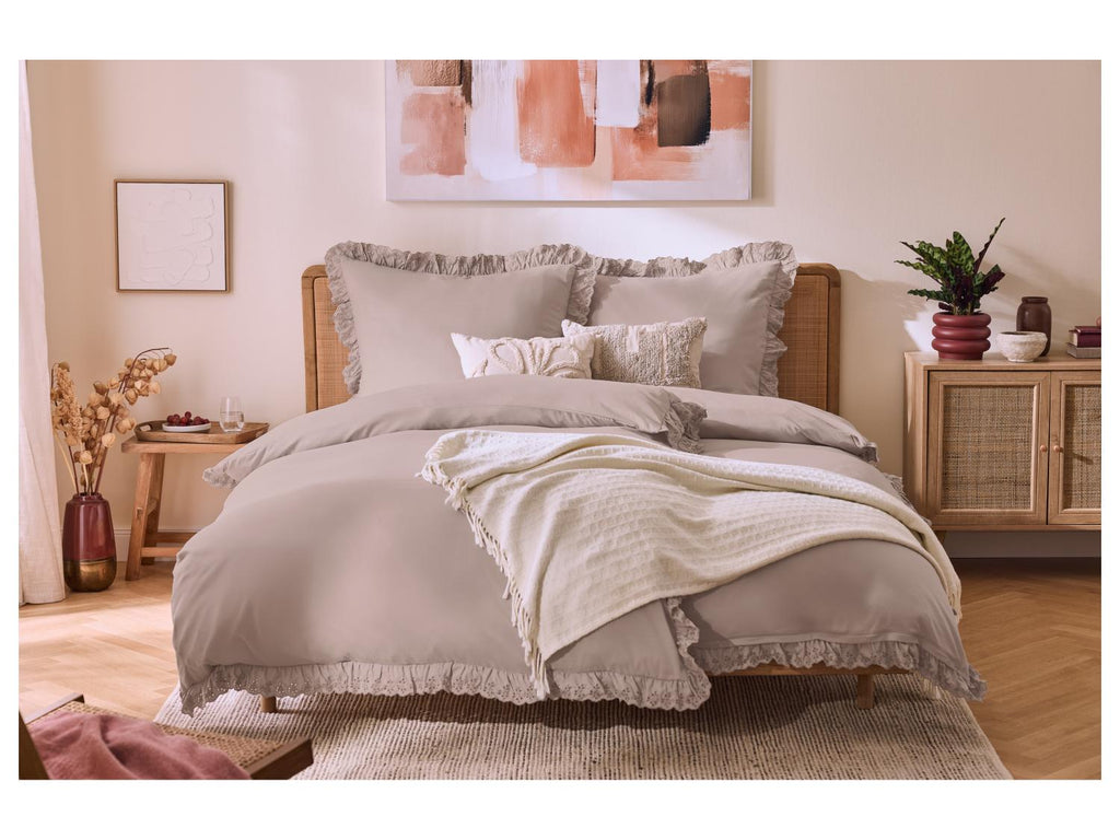 Parure de lit en satin de microfibre, 140 x 200 cm
