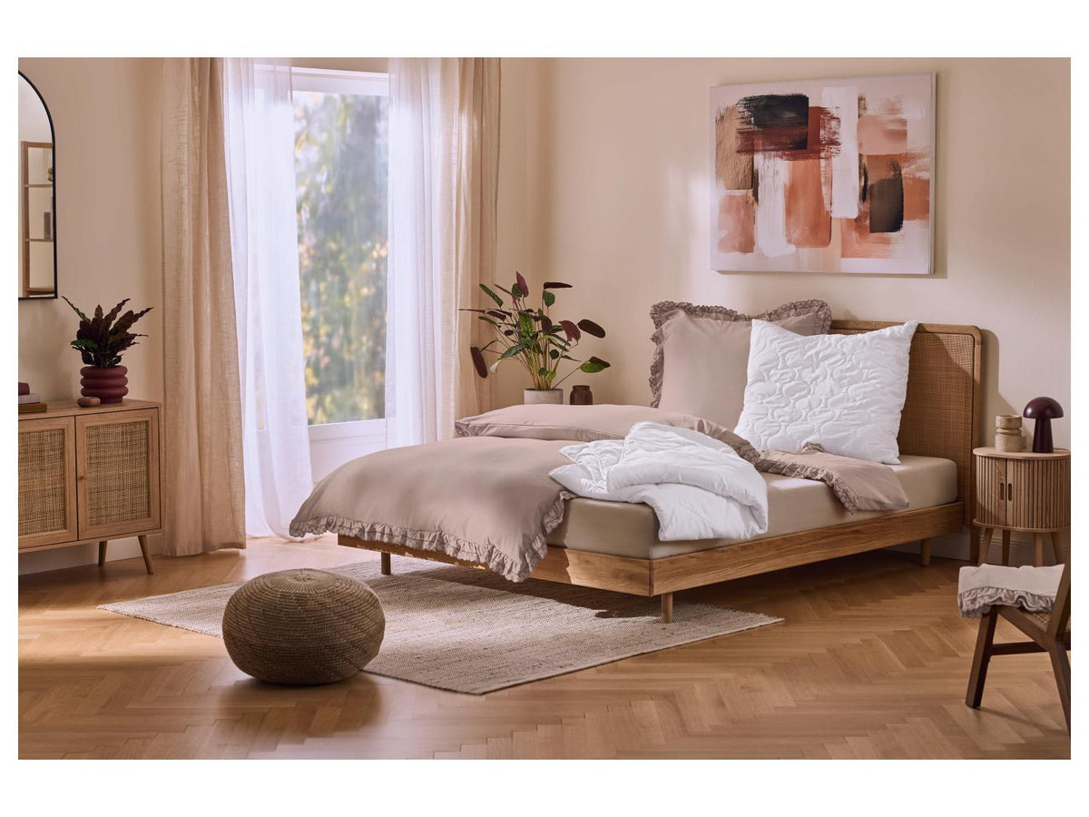 Parure de lit en satin de microfibre, 140 x 200 cm