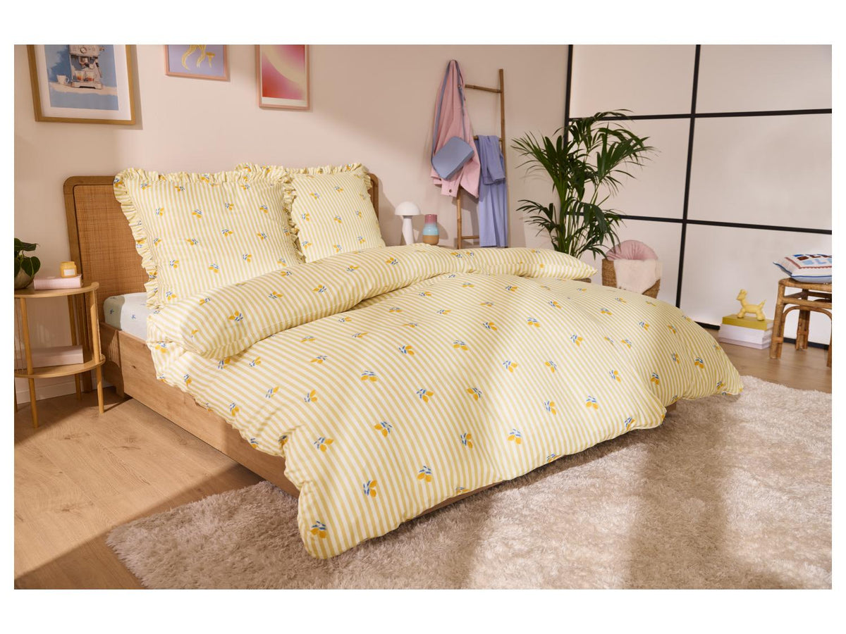 Parure de lit en satin de microfibre, 240 x 220 cm