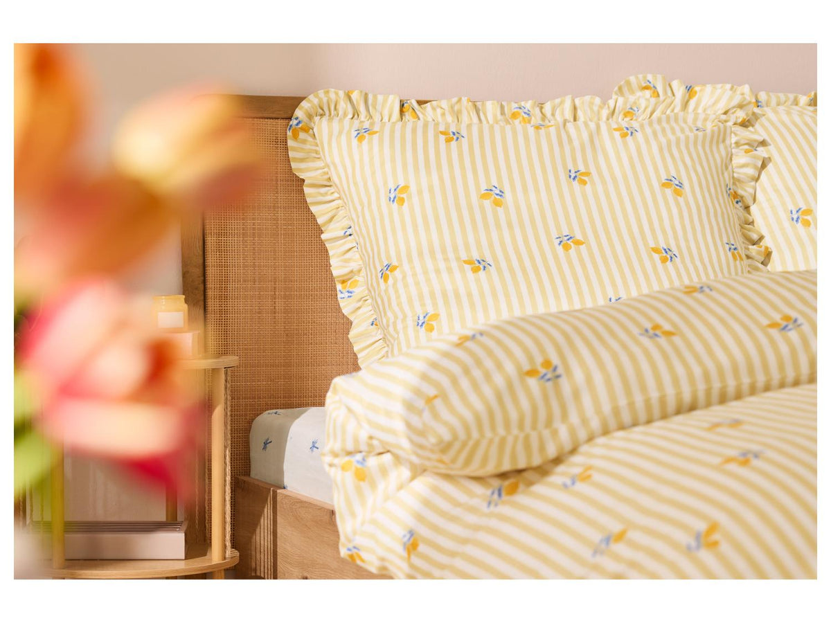 Parure de lit en satin de microfibre, 240 x 220 cm