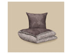Parure de lit en satin de microfibre ou Parure de lit réversible en satin de microfibre, 140 x 200 cm