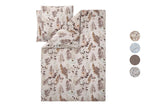Parure de lit en satin de microfibre ou parure de lit réversible en satin de microfibre, 240 x 220 cm