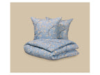 Parure de lit en satin de microfibre ou parure de lit réversible en satin de microfibre, 260 x 240 cm