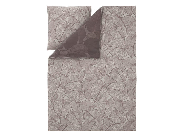 Parure de lit en satin de microfibre ou Parure de lit réversible en satin de microfibre, 140 x 200 cm