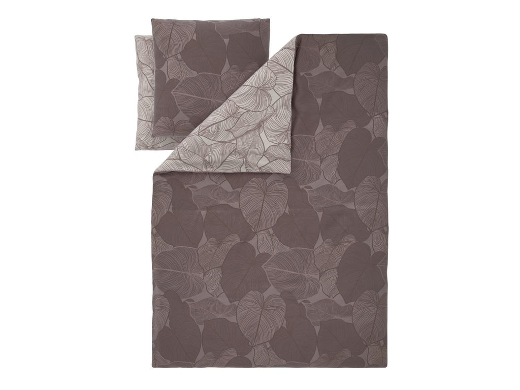 Parure de lit en satin de microfibre ou parure de lit réversible en satin de microfibre, 260 x 240 cm