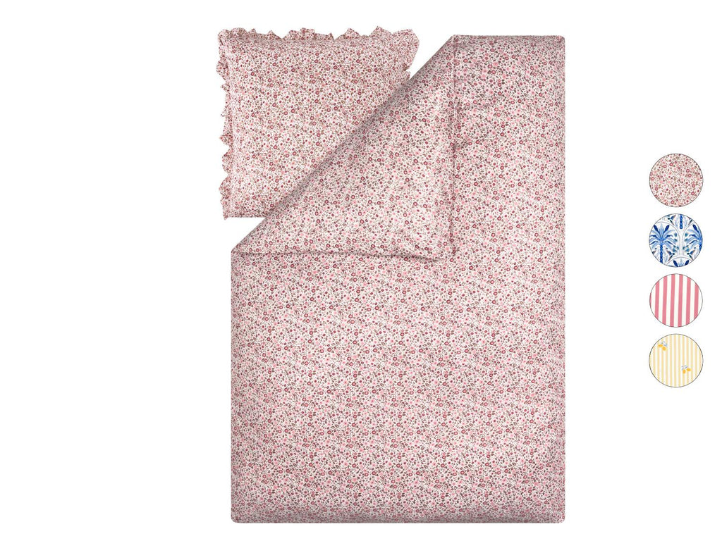 Parure de lit en satin microfibre, 140 x 200 cm
