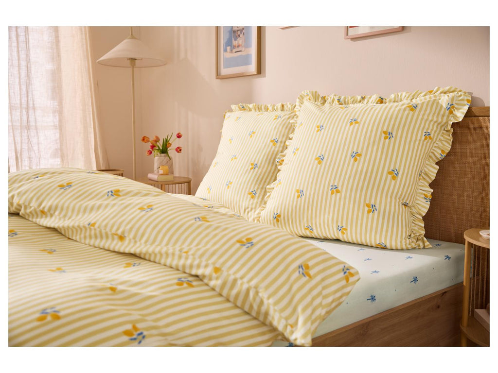Parure de lit en satin microfibre, 140 x 200 cm
