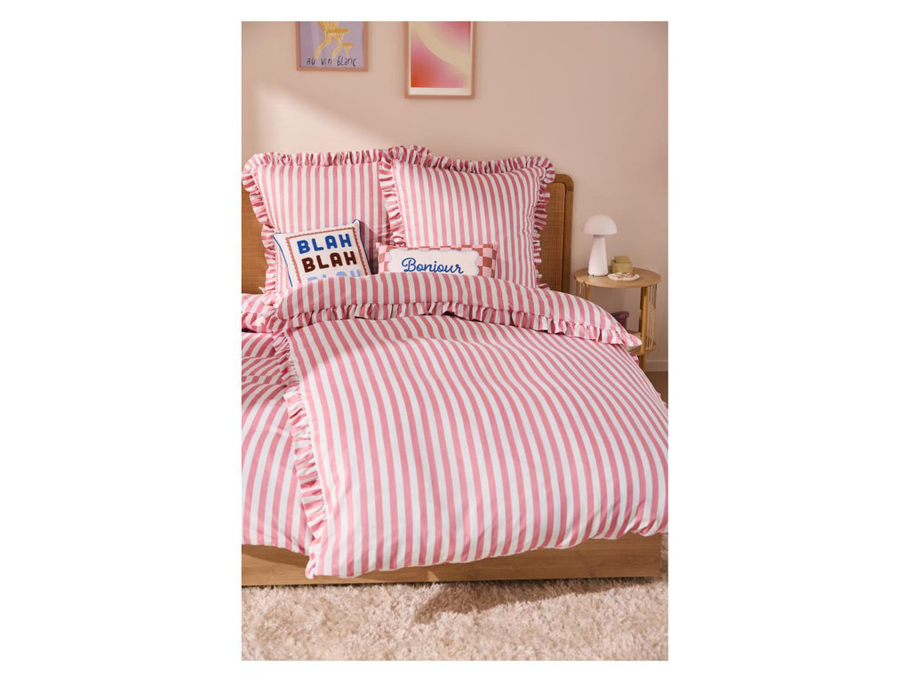 Parure de lit en satin microfibre, 140 x 200 cm