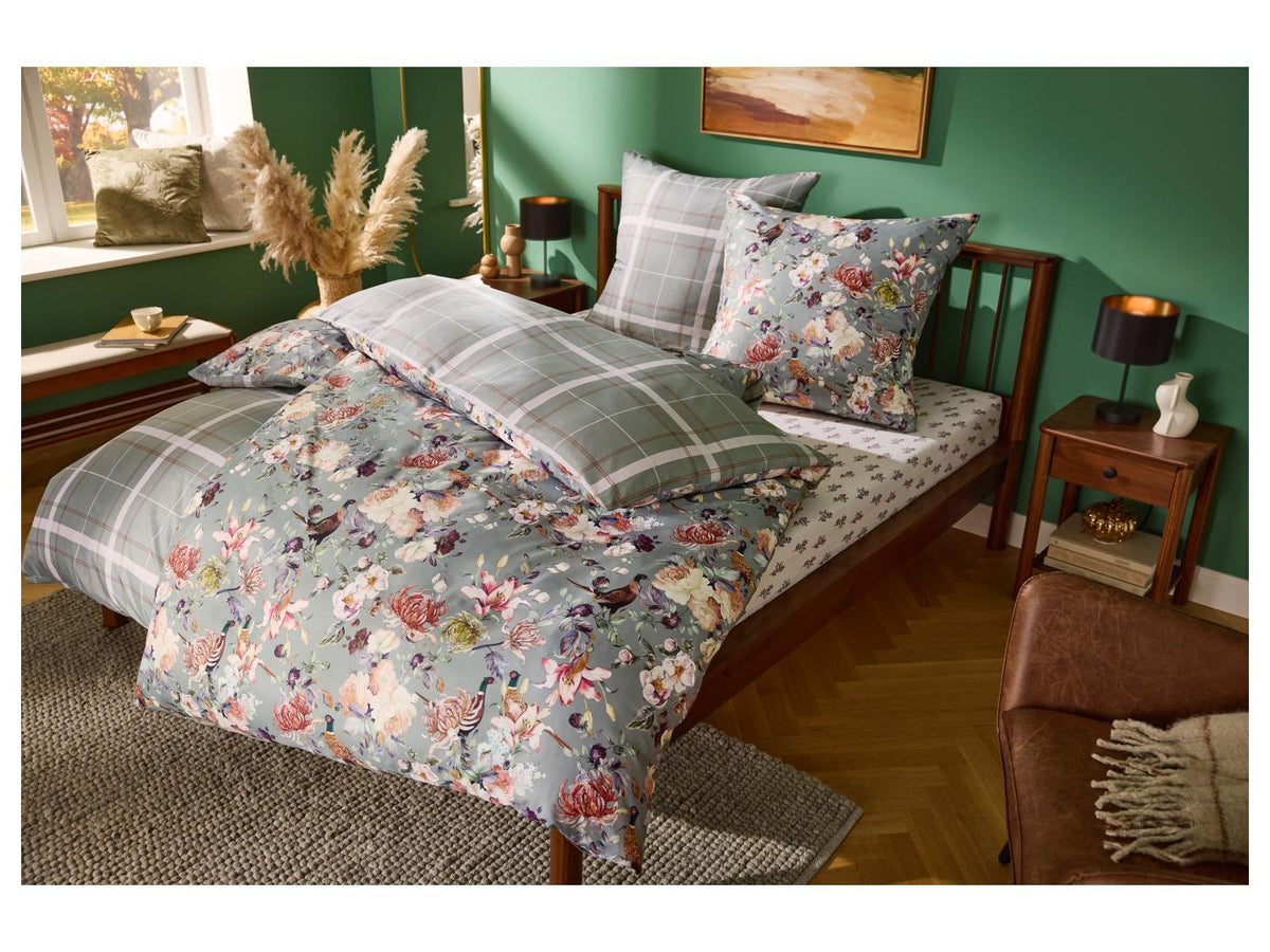 Parure de lit en satin microfibre, 240 x 220 cm