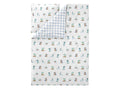 Parure de lit en satin microfibre double face enfant, 140 x 200 cm