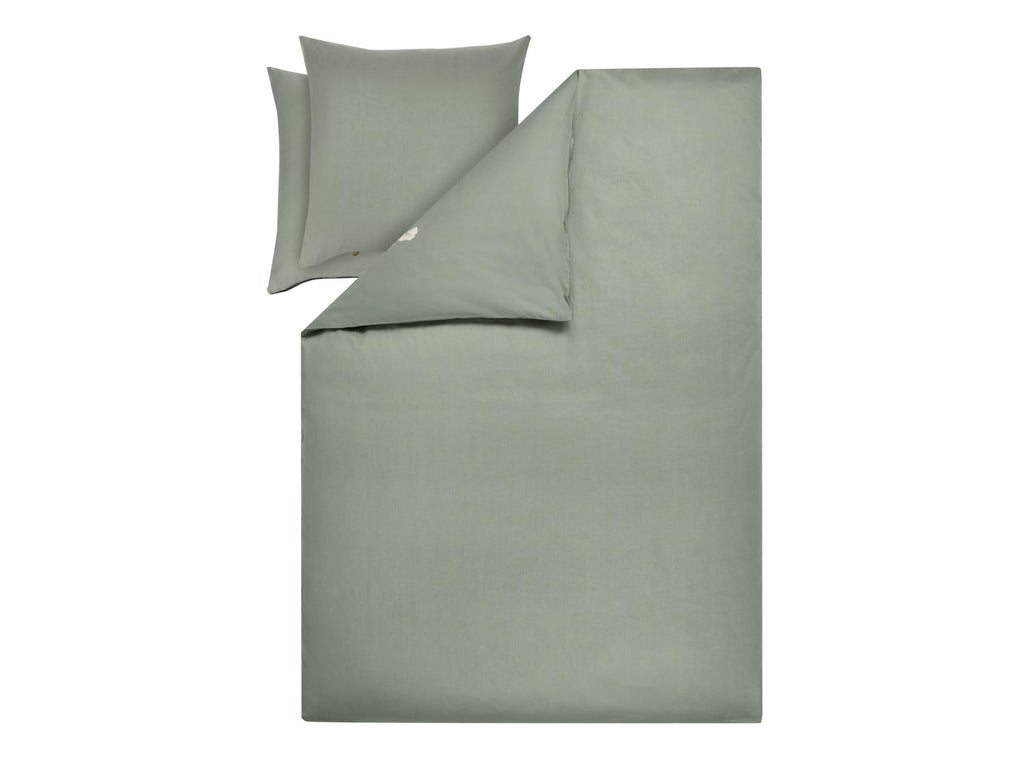 Parure de lit réversible en satin de coton, 240 x 220 cm