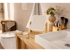 Poubelle de salle de bains / Miroir cosmétique
