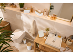Poubelle de salle de bains / Miroir cosmétique